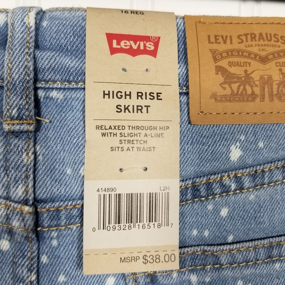 Levi's‎ Girl Denim Skirt - Picture 3 of 5